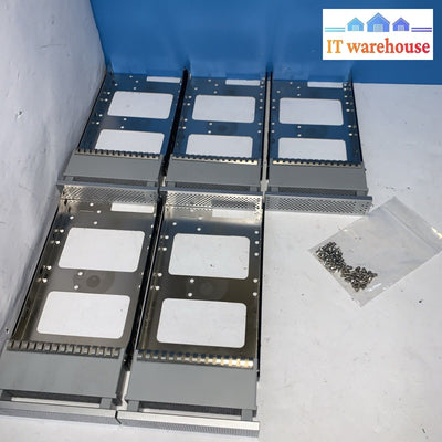 (5x) Accusys ExaSAN A12S2-PS Disk Array Storage SAS SATA 3.5’’ Hard Drive Caddy