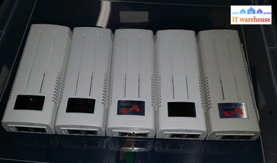 - 5X Cisco Cp-7945G Poe Color Display Unified Ip Telephone W/Poe Injector 3001