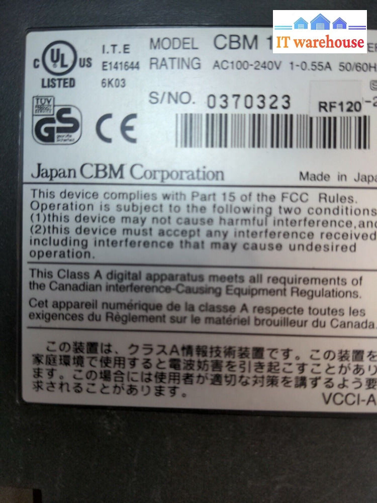 - 5x Citizen CBM-1000  (Serial or Parallel)  Receipt Printer (NO Power Supply)