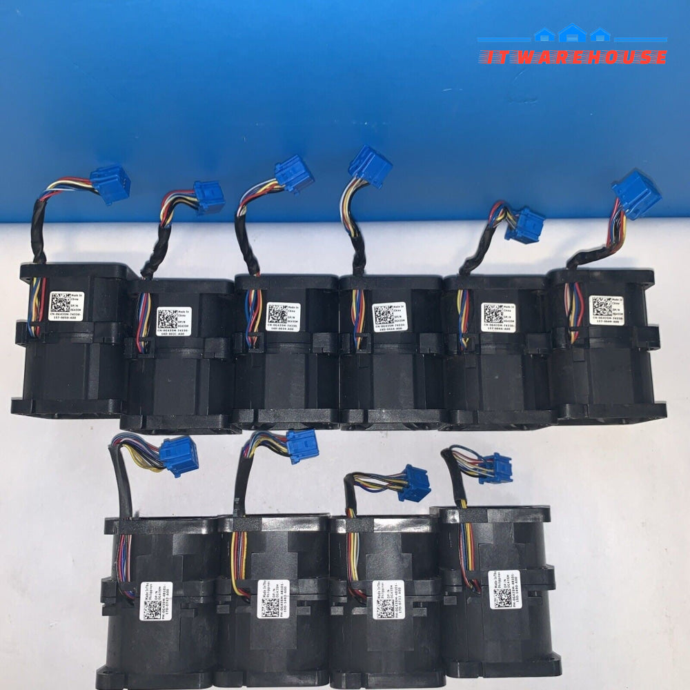 (5x). Dell PowerEdge R310 Server Internal Case Cooling Fan Assembly G435M 0G435M