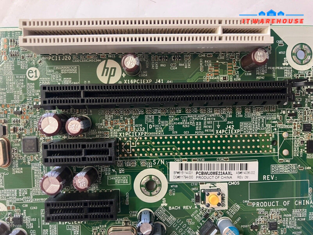 5x HP 6200 PRO SFF System DDR3 LGA 1155  Motherbaords  615114-001  -