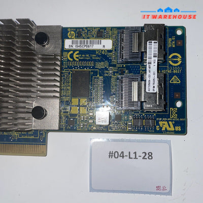 5X HP 750053-001 H240 Smart 12GB 2 Port PCI-E Host Bus Adapter