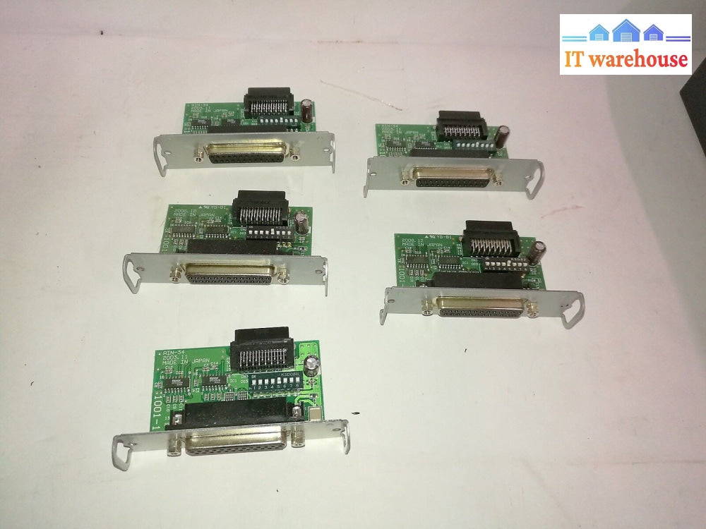 + 5x IBM  POS printer 4610 RS232 Card