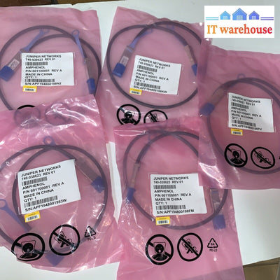 (5x) Juniper 740-038623 Rev 01 Amphenol RA PR: 601100001