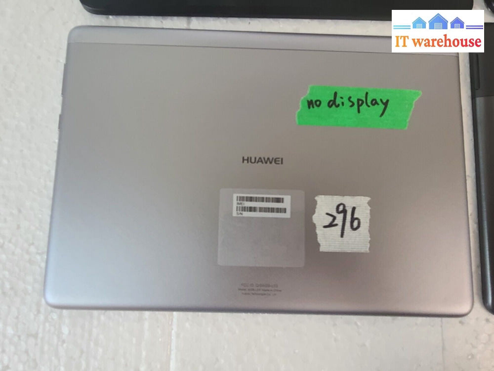 -  5x Mixed BRAND 9~10 Inch Tablets Samsung, ASUS, Huawei,Motorola  (AS IS)