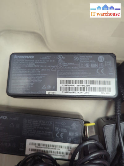 5x Mixed Lenovo 45W/60W AC Adapter Charger 45N0256 For ThinkPad Ideapad -