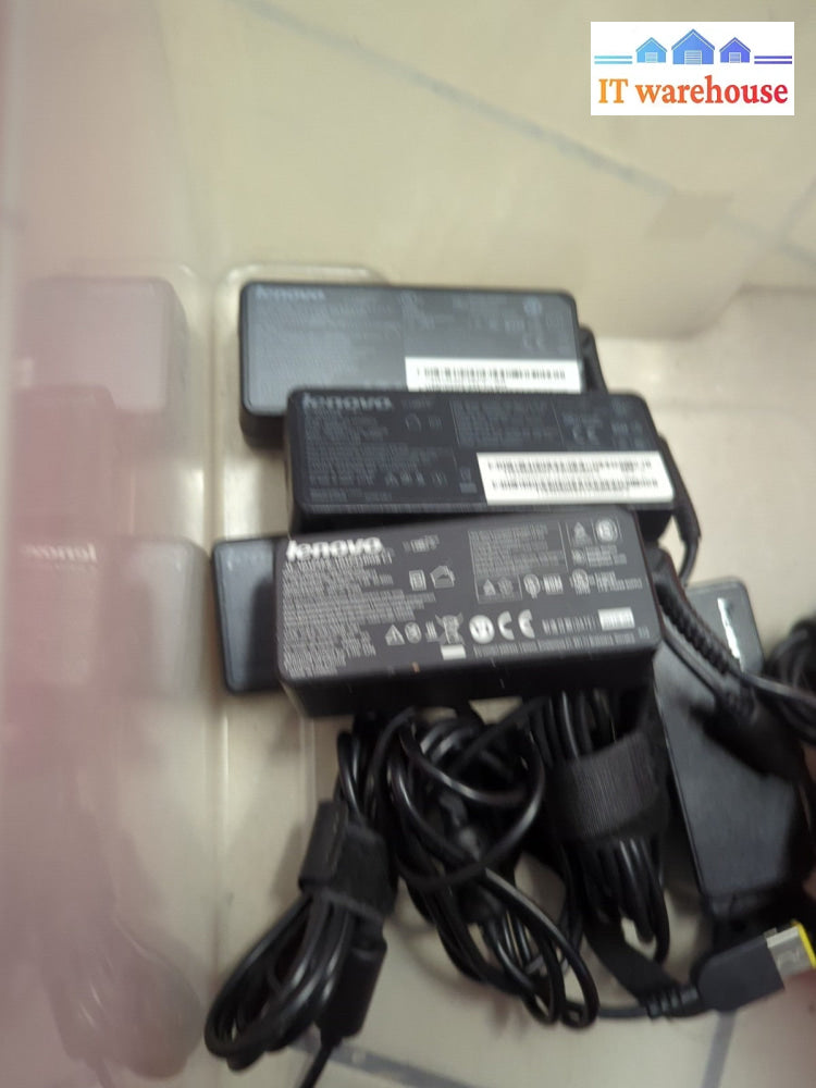 5x Mixed Lenovo 45W/60W AC Adapter Charger 45N0256 For ThinkPad Ideapad -