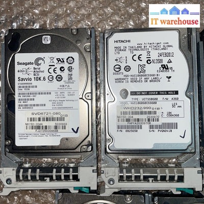 * 5x  N8150 600GB 10K 6G 2.5" SAS HDD (4x Seagate ST600MM0006 9WG066/UCTSSB0600)