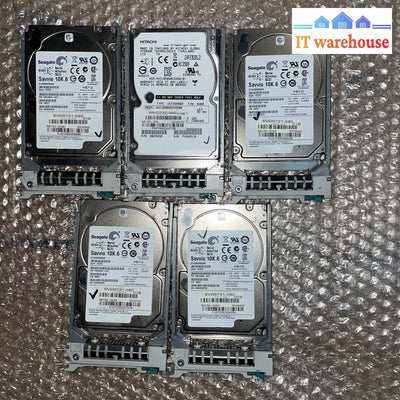 * 5x  N8150 600GB 10K 6G 2.5" SAS HDD (4x Seagate ST600MM0006 9WG066/UCTSSB0600)