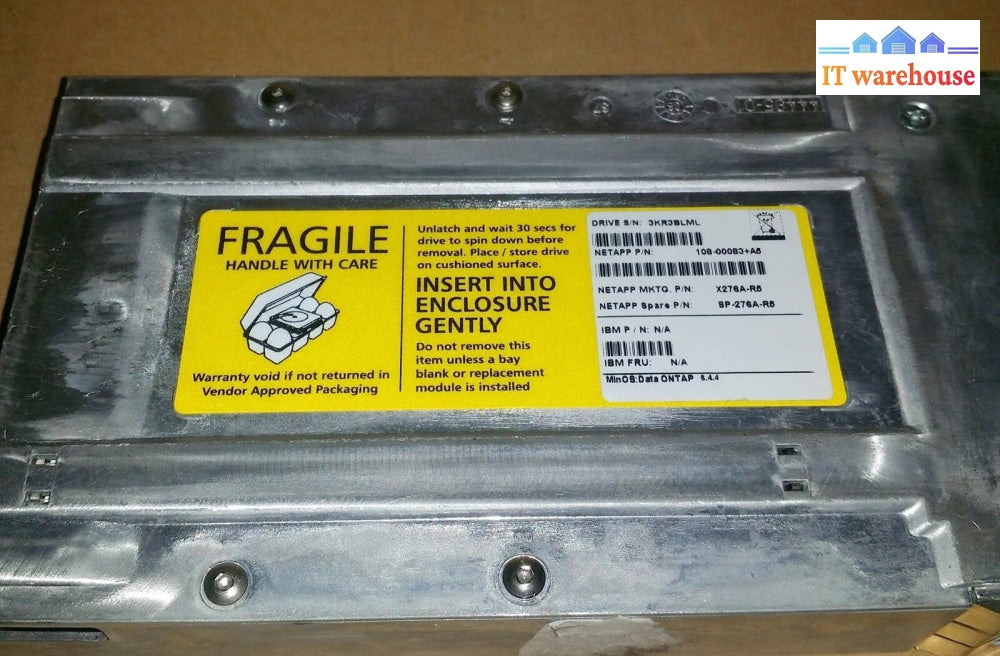 5x NetApp DS14MK2 Seagate 10k.7 300GB FC MK4 ST330007FC 9X1004-138 NA01 w/ Tray