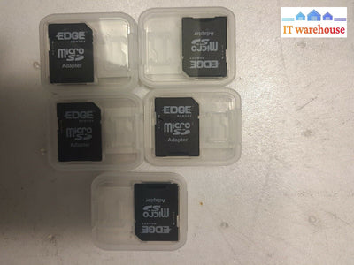 - 5x NEW Micro SD Card To SD Card Adapter (NO CARD INSIDE)
