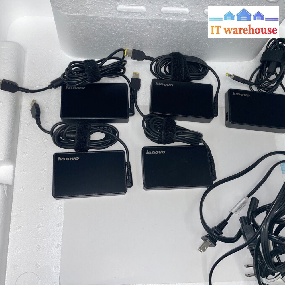 5x    Original Lenovo YOGA 2 PRO AC AC Adapter 20V 3.25A 65W ADLX65SDC2A 45N0358