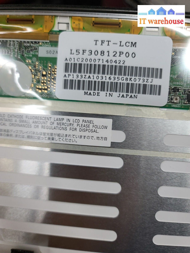 -5x Panasonic Toughbook CF-30 13.3" LCD Panel (no touch) L5F30515P00 L5F30812P00