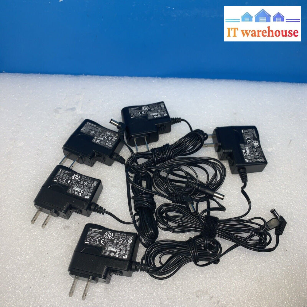 5x  Plantronics AC Adapter Power Supply SSA-5W 090050 9V 500ma 83648-02 77391-02