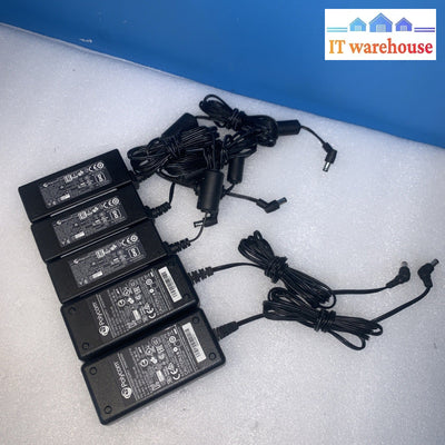 (5x) Polycom telephone PSC18U-480, 48V 0.38A~0.52A Ac adapter