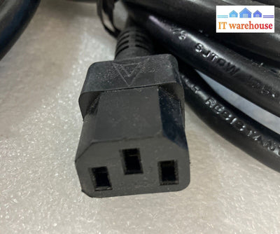 5x SJTOW SJTOOW 300V LL-81601 LL39965 FT-2 VW-1 Water Resistant 4.5m Power Cord~