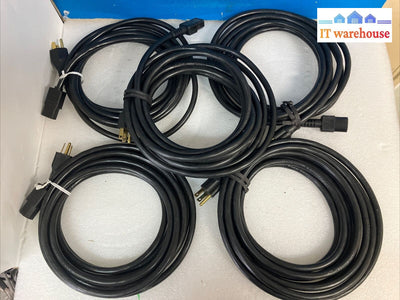 5x SJTOW SJTOOW 300V LL-81601 LL39965 FT-2 VW-1 Water Resistant 4.5m Power Cord~