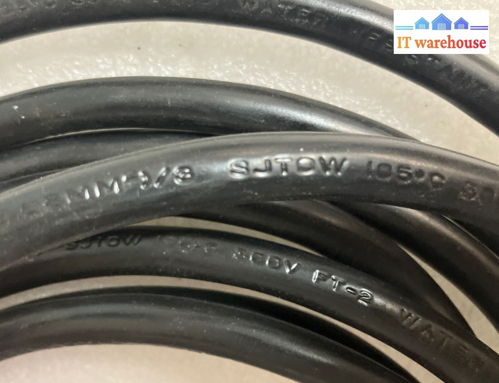 5x SJTOW SJTOOW 300V LL-81601 LL39965 FT-2 VW-1 Water Resistant 4.5m Power Cord~