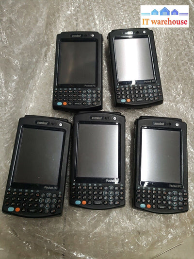 - 5x SYMBOL  MC5040 Barcode Scanner WiFi  Pocket PC W/2GB card (NO STYLUS)