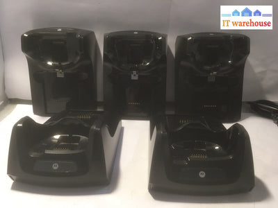 + 5X SYMBOL Motorola CRD5500-1000 Charger MC55 MC65 MC55A MC5590 MC659B (NO AC)