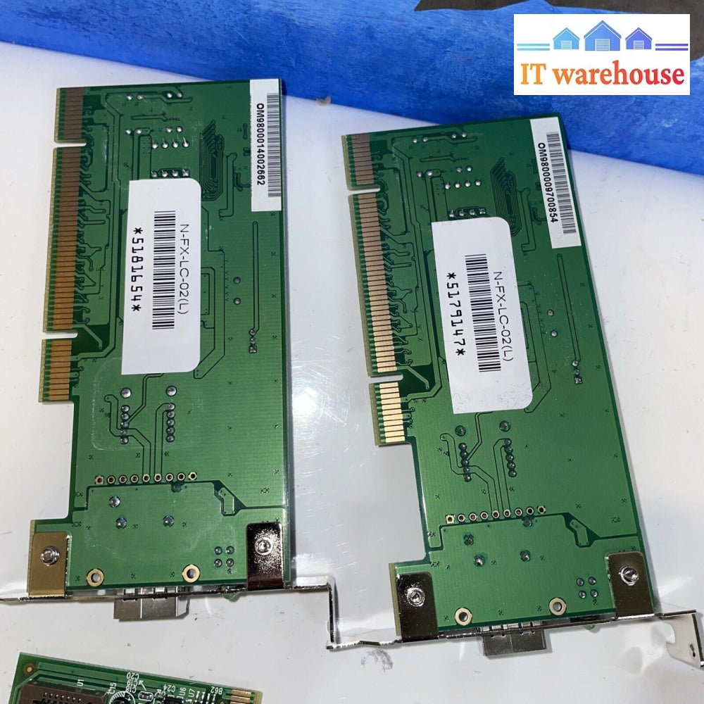 5x Transition Networks N-FX-LC-02(L) PCI Adapter Fiber Network Interface Card