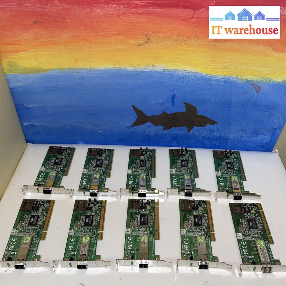 5x Transition Networks N-FX-LC-02(L) PCI Adapter Fiber Network Interface Card