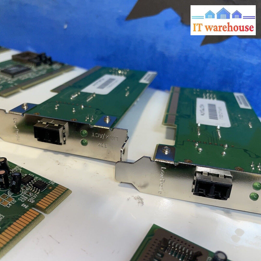 5x Transition Networks N-FX-LC-02(L) PCI Adapter Fiber Network Interface Card