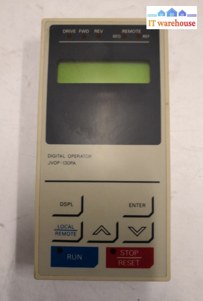 - 5x  YASKAWA ELECTRIC KEYPAD OPERATOR PANEL  JVOP-130PA