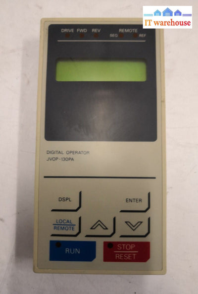 - 5x  YASKAWA ELECTRIC KEYPAD OPERATOR PANEL  JVOP-130PA