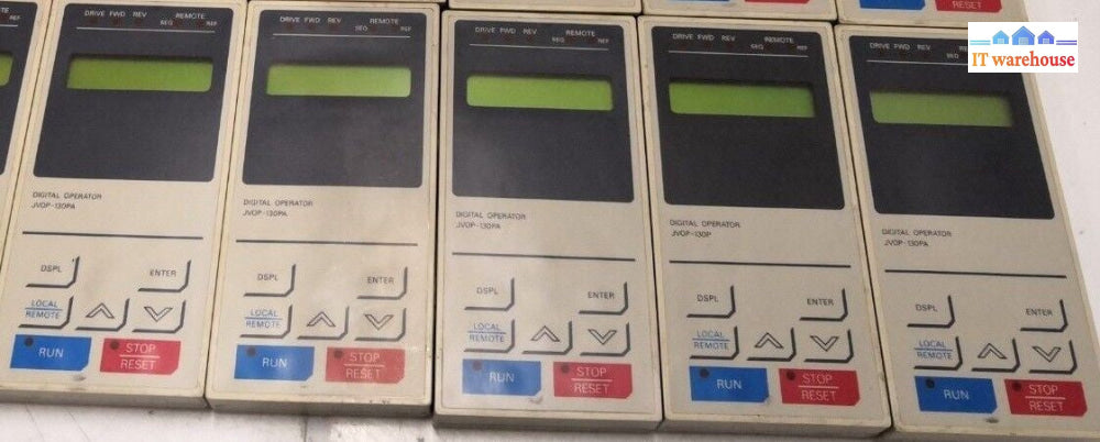 - 5x  YASKAWA ELECTRIC KEYPAD OPERATOR PANEL  JVOP-130PA