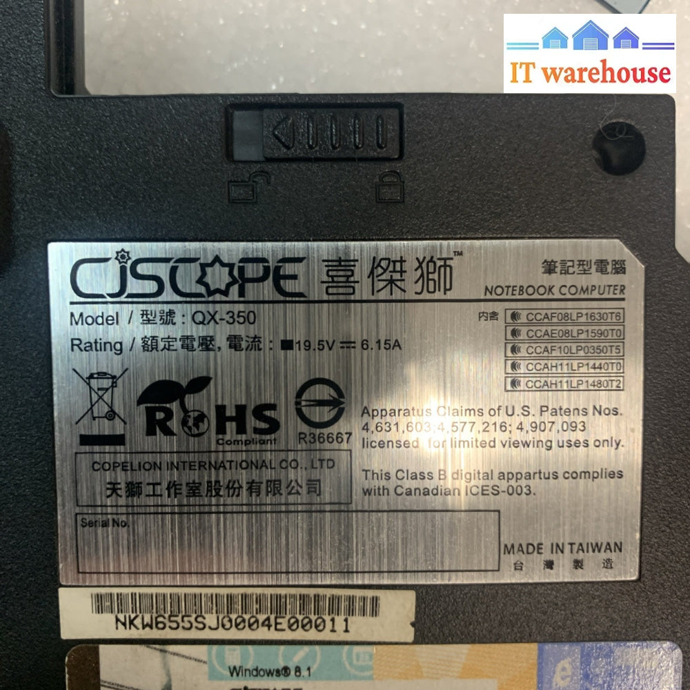 6-77-W650SJ00-D01 For Clevo W65J0 W650SJ Laptop Motherboard