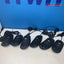 6 x Dell M-UVDEL1 T0943 DJ301 Blue & Silver USB Wired 3-Button Optical Mouse