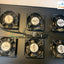 6x 120mm AC 110V Industrial Cooling Fans Metal Rack Mining Server Ventilation