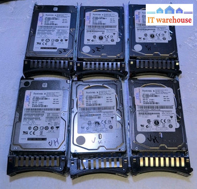 6x 81Y9670 81Y9671 IBM System X 300GB 15K 6GBPS 2.5" SAS SERVER HDD Tested -