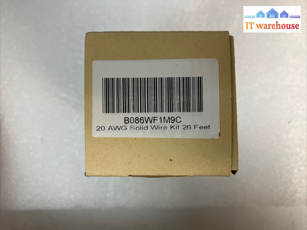 6X Different Colored 26Ft 20 Awg Solid Core Hookup Wires ~