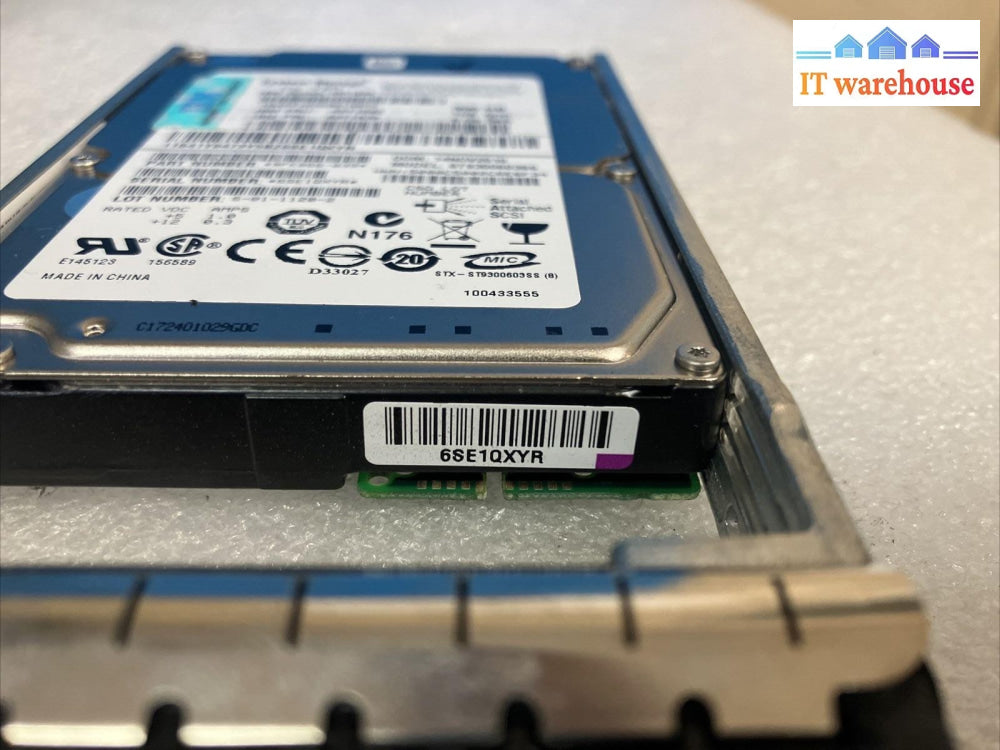 6x IBM 49Y1836 300GB 10K SAS 2.5" HDD ST9500603SS 49Y1840 PN 49Y1839 W/ Caddy ~