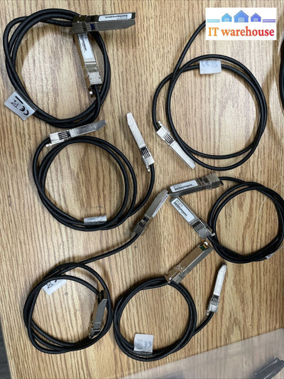 6x IBM BN-SP-CBL-1M 1m (3ft) 10G SFP+ to SFP+ Passive Direct Attach Copper Cable