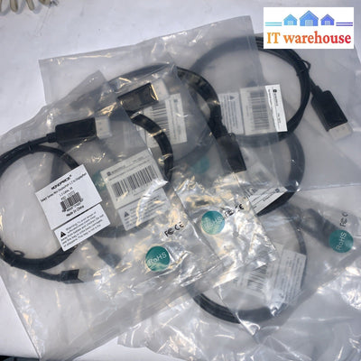 (6x) Monoprice 3ft Mini DisplayPort 1.2 to DisplayPort 1.2 Cable