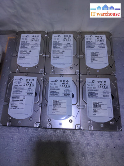 6X (Netapp) Seagate Cheetah Sas 15K.7 450Gb 3.5’ Server Hdd