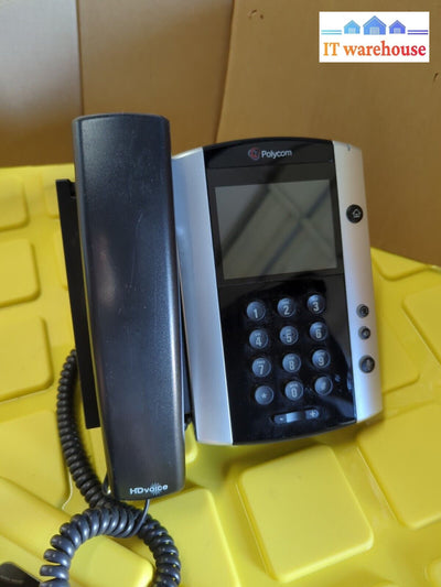 6X Polycom Vvx 500 Gigabit Ip Display Phones -