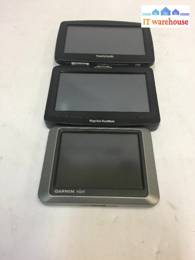 - 6x VARIOUS BRAND GPS (GARMIN 265W/255W/40LM  TOMTOM/MAGELLAN 1430)