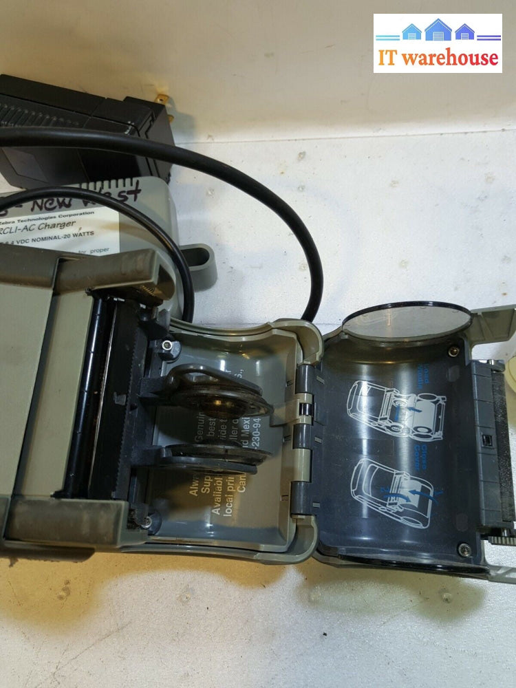 - 6x Zebra QL220 Plus Portable  Mobile Thermal Printer W/ Battery & ONE Charger