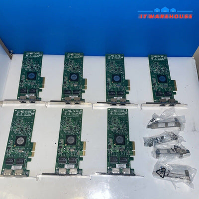 7×  HP 458492-B21 458491-001 453055-001 NC382T PCI-E dual port Gig server adapte