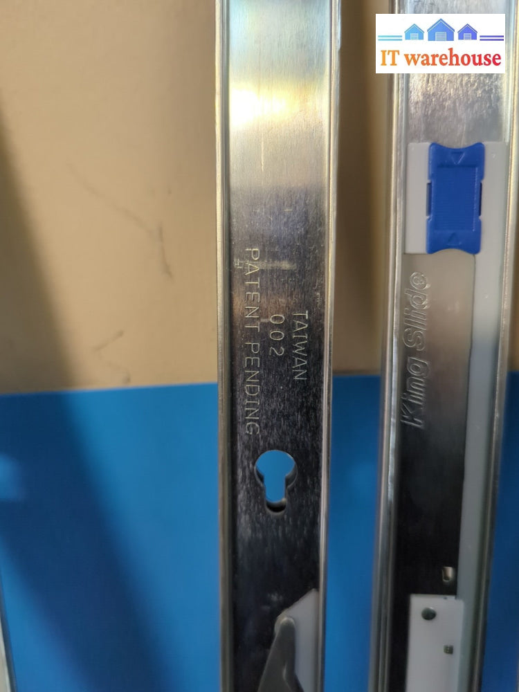 7 Pairs King Slide TAIWAN 002 1U Rackmount Inner Sliding Rail
