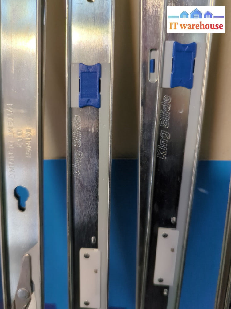 7 Pairs King Slide TAIWAN 002 1U Rackmount Inner Sliding Rail