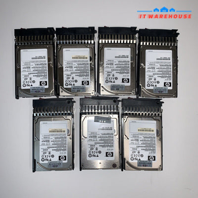 (7x) 146GB HP 431954-003 432320-001 375863-012 2.5’’ SAS 1 10K Hard Drive