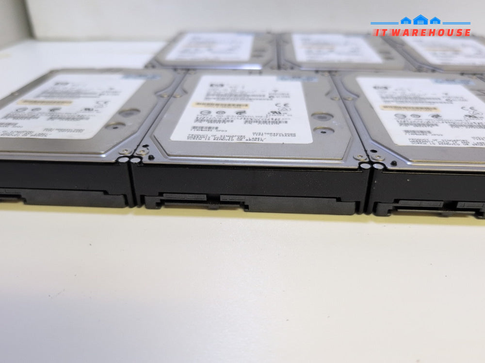 7x HP EF0450FATFE 533871-002 0B24474 450GB 15K SAS Hard Drives Tested -