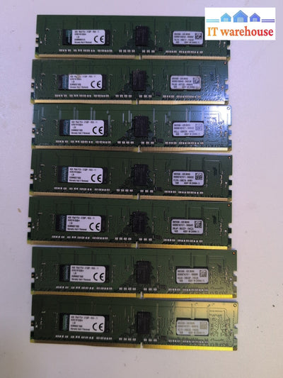 7x Kingston 4GB DDR4 PC4-2133P-RD0-11 ECC REG SERVER Memory KVR21R15S8/4 Tested-