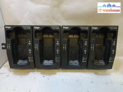 8 = 2*4X Drager X-am 1/2/5000 4-Gas Multi Gas 8318639 Charger (NO AC ADAPTER)
