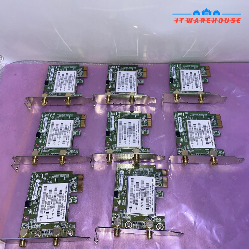 8× (low profile) HP Dual Band Wireless-N wifi Network Card 466808-002 647942-001